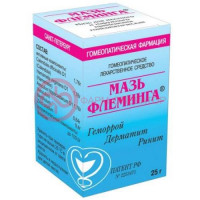 Флеминга мазь для местного и наружного применения гомеопатическая 25г
