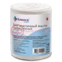 Клинса интекс лайт бинт эластичный компрессионный ср 8х500см