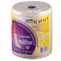 Интекс бинт эластичный компрессионный ср 10смх4,5м застежка