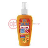 Эколла-био сан актив спрей 120мл д/безопасн загара spf30