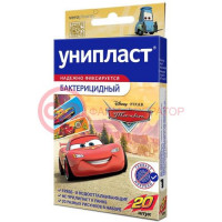 Унипласт лейкопластырь бактерицидный №20 тачки
