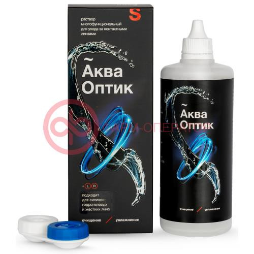 Акваоптик раствор для линз 450мл многофункциональный