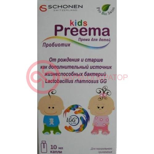 Премама дуо капли 10мл д/детей