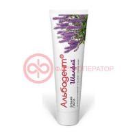 Альбадент зубная паста 120г шалфей