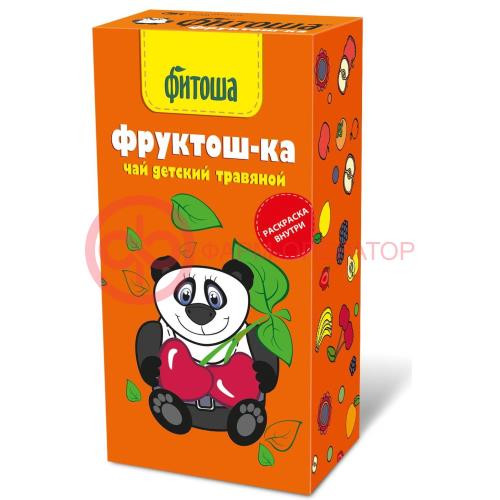 Фитоша чай травяной 1,5г №20 фруктош-ка №2 детск Фитоша чай травяной 1,5г №20 фруктош-ка №2 детск