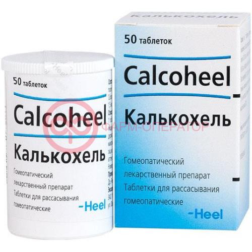 Калькохель таблетки для рассасывания гомеопатические №50 Калькохель таблетки для рассасывания гомеопатические №50