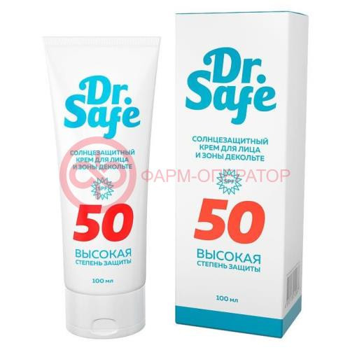 Доктор сейф крем солнцезащитный 100мл д/лица и зоны декольте spf50 Доктор сейф крем солнцезащитный 100мл д/лица и зоны декольте spf50