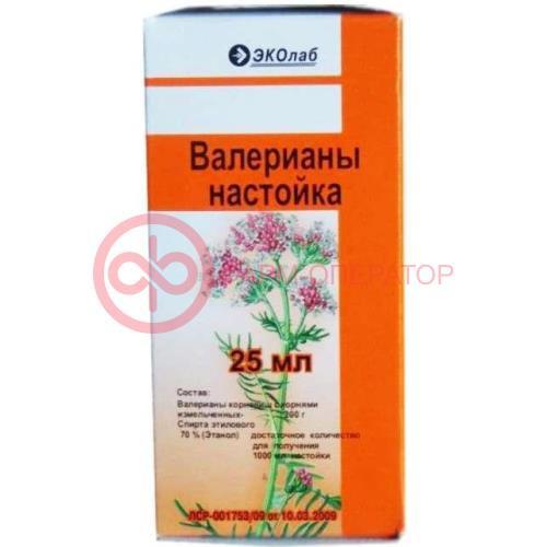 Валерианы настойка 25мл