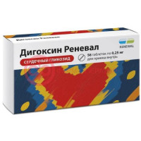 Дигоксин реневал таблетки 0,25мг №56