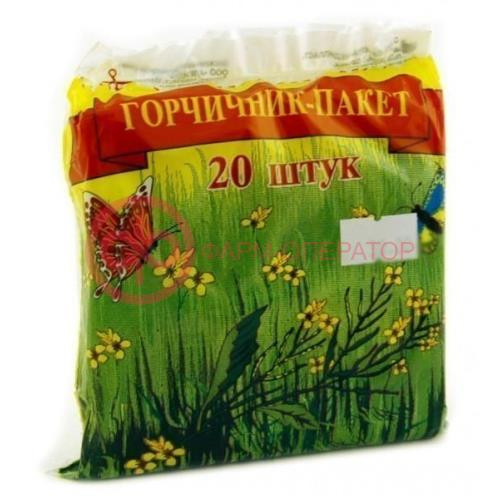 Горчичники-пакет №20 /висмут/