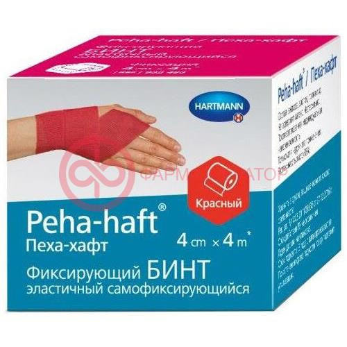 Пеха-хафт бинт когезивный самофикс 4смх4м красный Пеха-хафт бинт когезивный самофикс 4смх4м красный