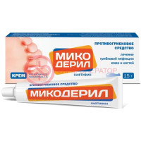 Микодерил крем для наружного применения 1% 15г