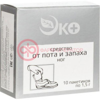 Эко средство 1,5г №10 от пота и запаха ног