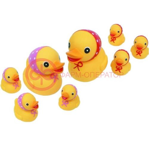 Курносики игрушка д/ванны дружная семейка уточек /арт.25073/