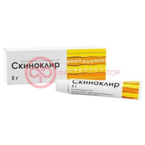 Скиноклир гель для наружного применения 15% 5г