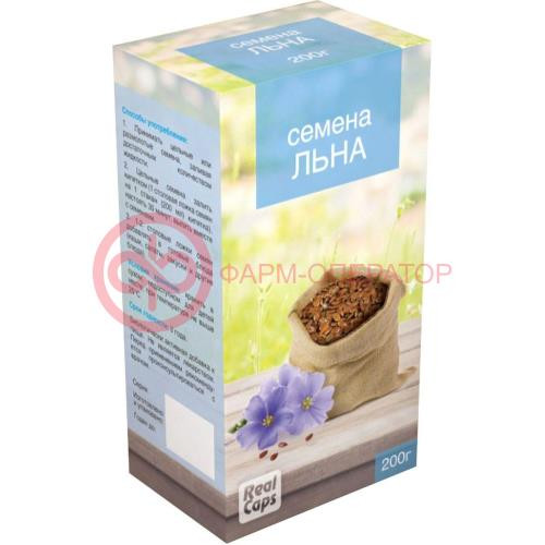 Реалкапс льна семена 200г