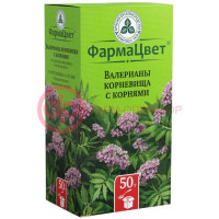 Валерианы корневища и корни измельченные 50г
