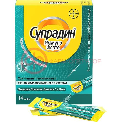 Супрадин иммуно форте гранулы растворимые во рту 1.8г №14
