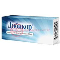 Дибикор таблетки 500мг №60