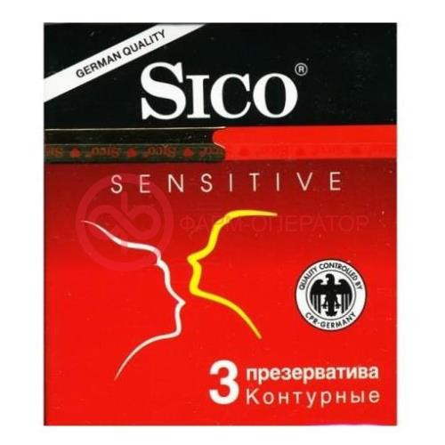 Сико презервативы №3 сенситив контурные Сико презервативы №3 сенситив контурные