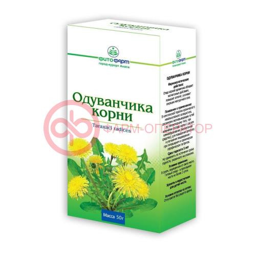 Одуванчика корни измельченные 50г Одуванчика корни измельченные 50г