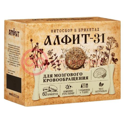 Алфит-31 для мозгового кровообращения фитосбор 120г утренний/вечерний Алфит-31 для мозгового кровообращения фитосбор 120г утренний/вечерний