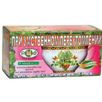 Сила росс.трав №37 фиточай д/умств.работосп. 1,5г. №20 пак. (стевия)